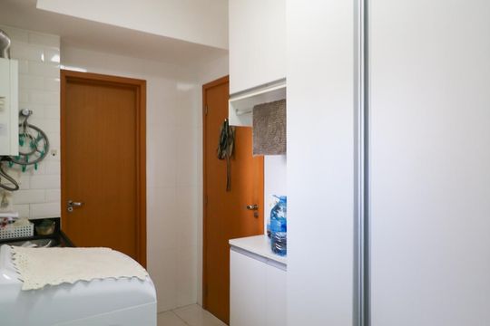 Área de Serviço de apartamento para alugar com 3 quartos, 122m² em Santa Paula, São Caetano do Sul