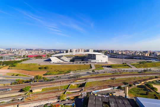 Vista da Sala de apartamento para alugar com 2 quartos, 38m² em Vila Campanela, São Paulo
