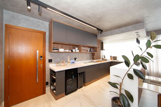 SALA de apartamento à venda com 4 quartos, 148m² em Luxemburgo, Belo Horizonte