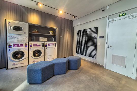 Lavanderia de apartamento à venda com 1 quarto, 24m² em Vila Nova Conceição, São Paulo