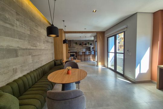 Salão de Festas de apartamento à venda com 1 quarto, 24m² em Vila Nova Conceição, São Paulo