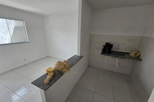 Cozinha de apartamento para alugar com 1 quarto, 70m² em Ipiranga, Nova Iguaçu