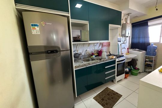 Cozinha de apartamento para alugar com 2 quartos, 60m² em Parque Viana, Barueri