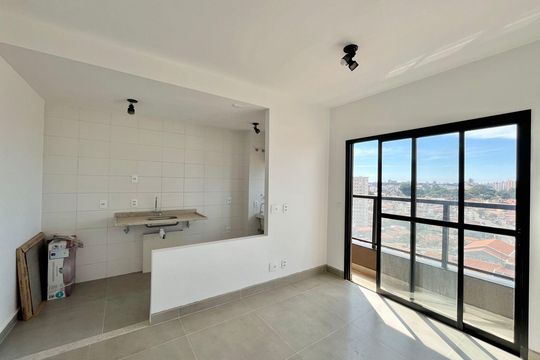 Sala de apartamento para alugar com 1 quarto, 33m² em Parque Industrial, Campinas