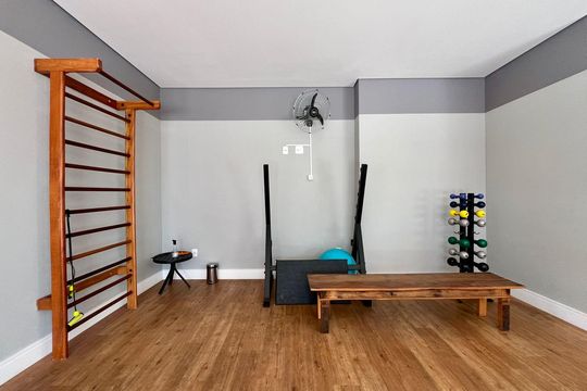 Área comum - Academia de apartamento para alugar com 1 quarto, 33m² em Parque Industrial, Campinas