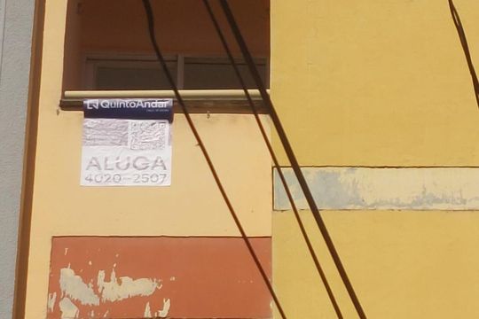 Fachada / Placa de kitnet/studio para alugar com 1 quarto, 47m² em Botafogo, Campinas