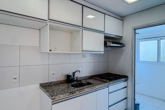 Cozinha de apartamento à venda com 2 quartos, 55m² em Alto do Pari, São Paulo