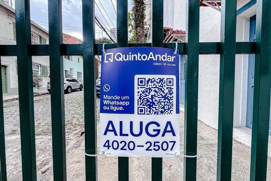 Plaquinha de casa de condomínio para alugar com 3 quartos, 97m² em Vila Mariana, São Paulo