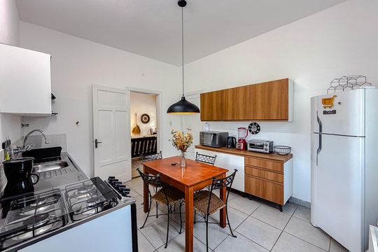 Cozinha de casa de condomínio para alugar com 3 quartos, 97m² em Vila Mariana, São Paulo