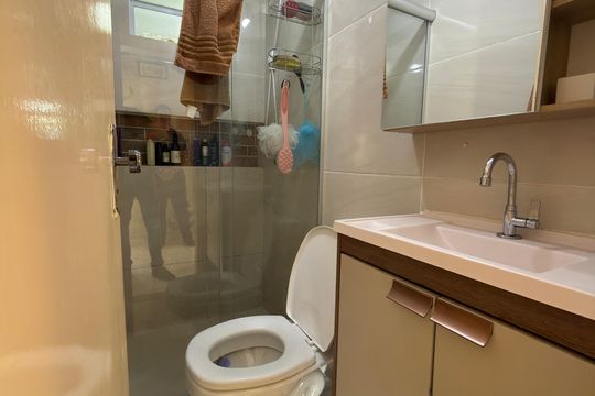 Banheiro de apartamento para alugar com 3 quartos, 75m² em Taguatinga, Brasília
