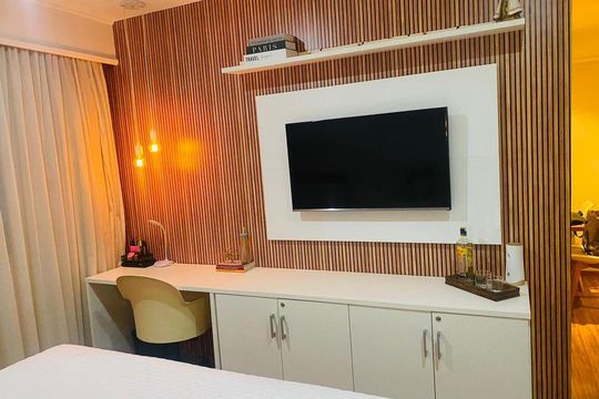 Sala de kitnet/studio para alugar com 1 quarto, 37m² em Parque Campolim, Votorantim