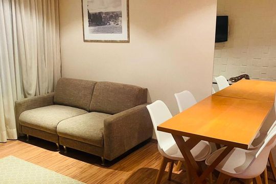 Sala de kitnet/studio para alugar com 1 quarto, 37m² em Parque Campolim, Votorantim