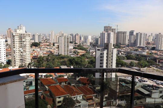 Varanda Sala de apartamento à venda com 4 quartos, 540m² em Jardim Avelino, São Paulo