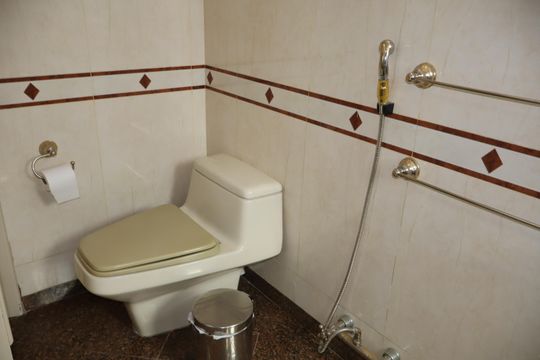 Banheiro da Suíte de apartamento à venda com 4 quartos, 540m² em Jardim Avelino, São Paulo
