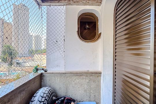 Varanda da Suíte de apartamento à venda com 4 quartos, 300m² em Vila Regente Feijó, São Paulo