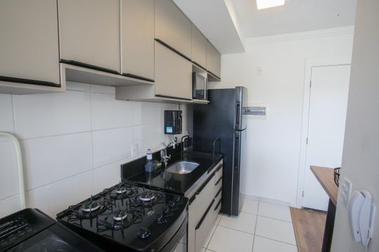 Cozinha de apartamento à venda com 2 quartos, 43m² em Anil, Rio de Janeiro