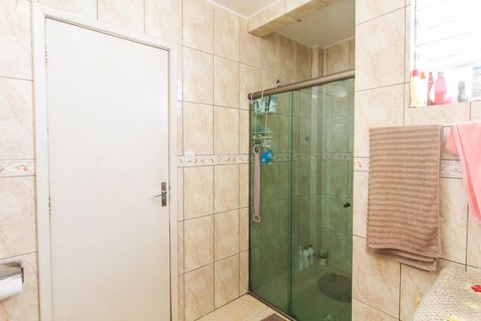 Banheiro de apartamento à venda com 3 quartos, 114m² em Centro, Canoas