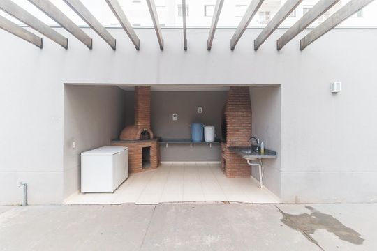 Área comum - Churrasqueira de apartamento para alugar com 2 quartos, 52m² em Biritiba, Poá