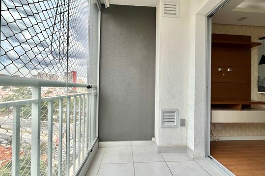 Varanda de apartamento à venda com 2 quartos, 50m² em Vila Santa Catarina, São Paulo