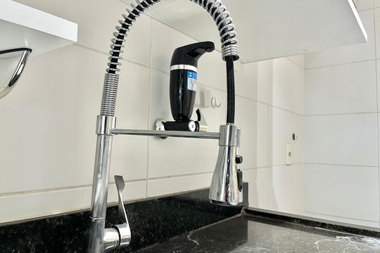 Cozinha de apartamento à venda com 2 quartos, 50m² em Vila Santa Catarina, São Paulo