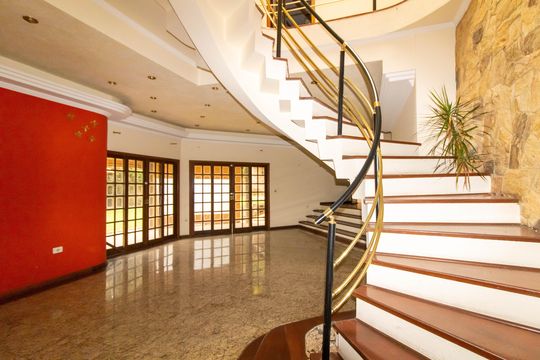 Sala de casa de condomínio à venda com 5 quartos, 450m² em Portal dos Gramados, Guarulhos