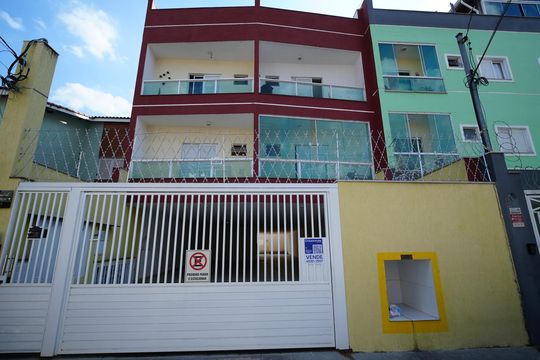 Fachada do Prédio de apartamento à venda com 2 quartos, 50m² em Jardim Bom Pastor, Santo André