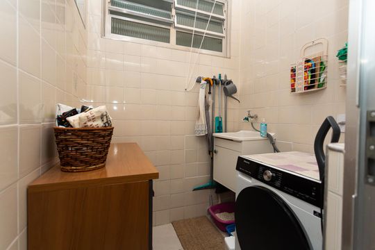 Lavanderia de apartamento para alugar com 1 quarto, 56m² em Vila Mariana, São Paulo