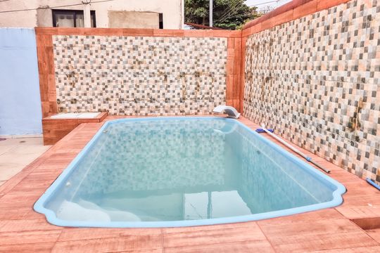 Entrada Piscina  de casa para alugar com 5 quartos, 600m² em Vila da Penha, Rio de Janeiro