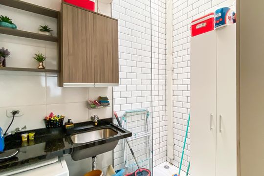Área de Serviço de casa à venda com 2 quartos, 68m² em Vila Lais, São Paulo