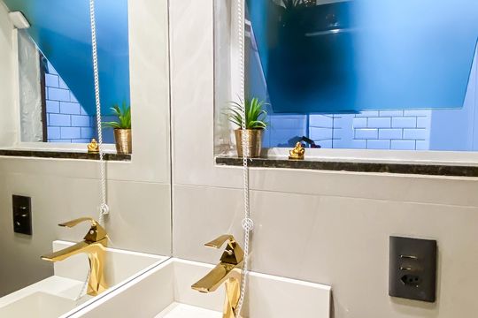 Lavabo  de casa à venda com 2 quartos, 68m² em Vila Lais, São Paulo