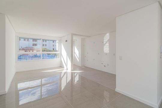 Sala/Cozinha de apartamento à venda com 3 quartos, 86m² em Menino Deus, Porto Alegre