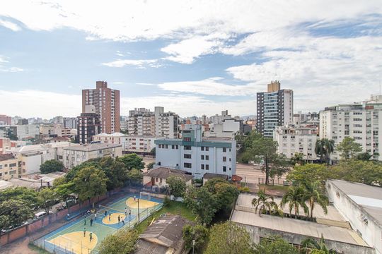 Vista de apartamento à venda com 1 quarto, 44m² em Menino Deus, Porto Alegre