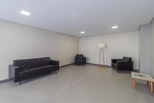 Área comum de apartamento à venda com 1 quarto, 44m² em Menino Deus, Porto Alegre