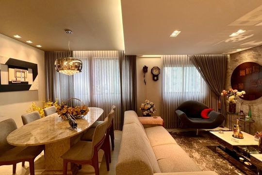 Apartamento à venda com 3 quartos, 97m² em Funcionários, Belo Horizonte