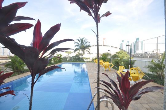 Área comum - Piscina de apartamento à venda com 2 quartos, 55m² em Parque Novo Mundo, São Paulo