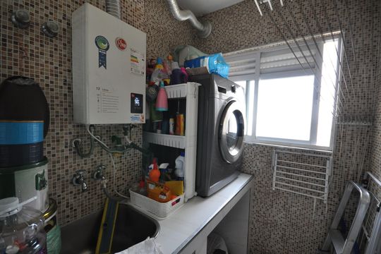 Área de Serviço de apartamento à venda com 2 quartos, 55m² em Parque Novo Mundo, São Paulo