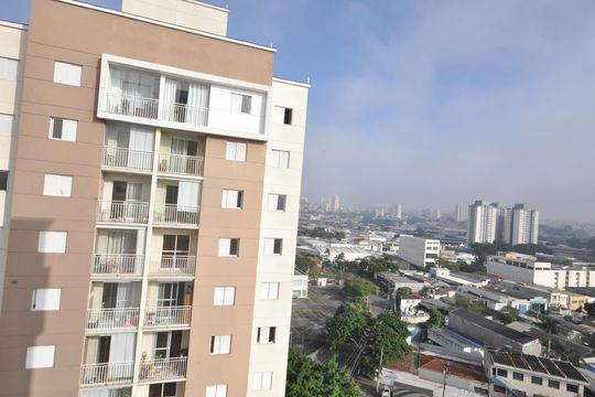 Vista da Sacada de apartamento à venda com 2 quartos, 55m² em Parque Novo Mundo, São Paulo