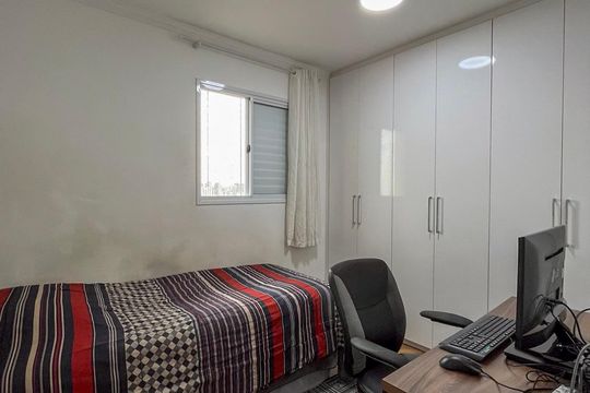 Quarto 3 de apartamento à venda com 3 quartos, 76m² em Vila Moinho Velho, São Paulo