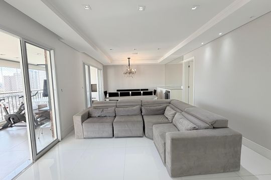 Sala de apartamento à venda com 4 quartos, 180m² em Belenzinho, São Paulo