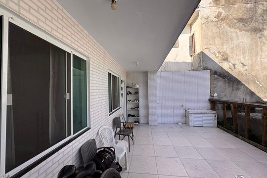 Varanda / Área externa de casa de condomínio à venda com 2 quartos, 60m² em Recreio dos Bandeirantes, Rio de Janeiro