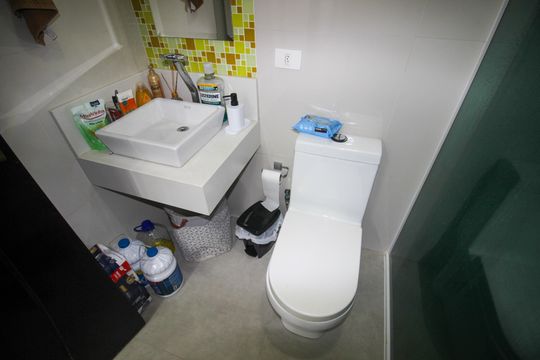 Banheiro social de casa para alugar com 4 quartos, 250m² em Jardim Simus, Sorocaba