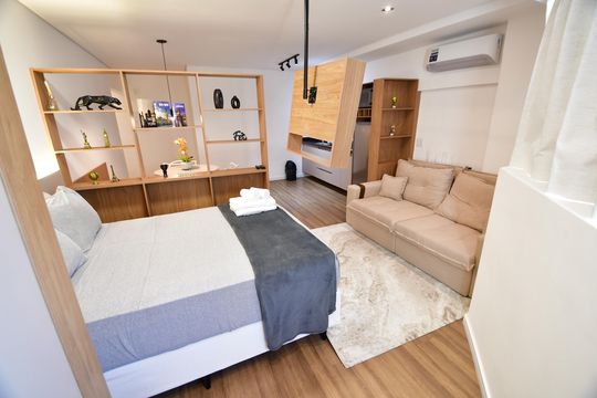 Quarto de kitnet/studio para alugar com 1 quarto, 36m² em Botafogo, Campinas