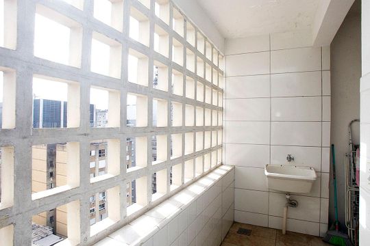 Área de Serviço de apartamento à venda com 3 quartos, 135m² em Centro Histórico, Porto Alegre