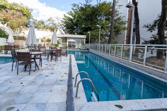 Área comum - Piscina de apartamento para alugar com 2 quartos, 70m² em Santa Amelia, Belo Horizonte
