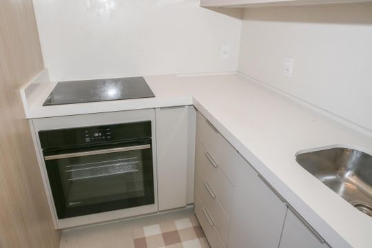 Cozinha de kitnet/studio à venda com 1 quarto, 27m² em Perdizes, São Paulo