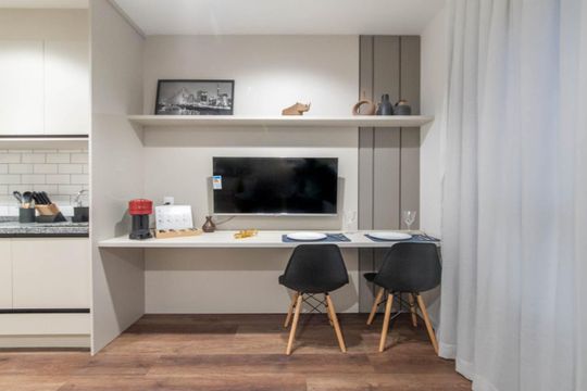 Studio de apartamento para alugar com 1 quarto, 27m² em Brooklin, São Paulo