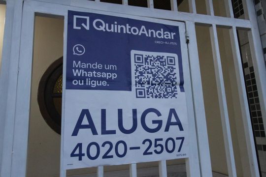 Placa de kitnet/studio para alugar com 1 quarto, 62m² em Olinda, Nilópolis