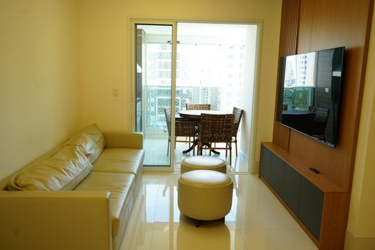Sala de apartamento para alugar com 3 quartos, 95m² em Tatuapé, São Paulo