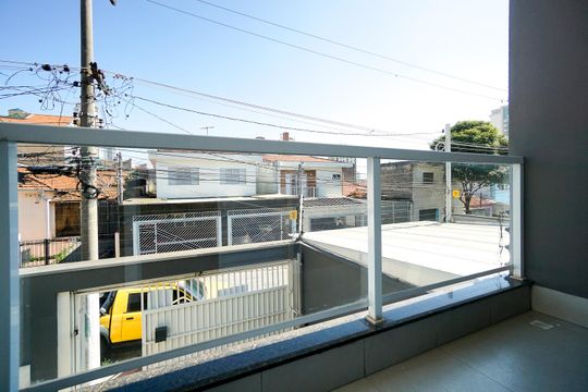 Varanda da suíte 03 de casa à venda com 3 quartos, 139m² em Vila Carrão, São Paulo