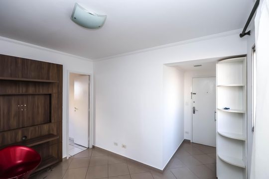 Sala de apartamento para alugar com 1 quarto, 32m² em Liberdade, São Paulo